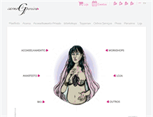 Tablet Screenshot of carmogepereira.com